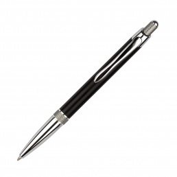 Шариковая ручка Bali, черная/серебряная