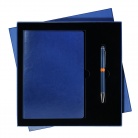 Подарочный набор Portobello/River Side синий (Ежедневник недат А5, Ручка)