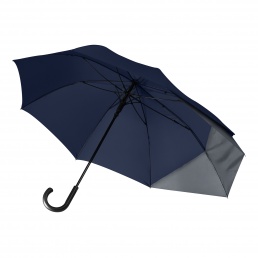 Зонт-трость Portobello Dune, синий/серый