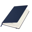 Ежедневник недатированный Marseille soft touch BtoBook, синий