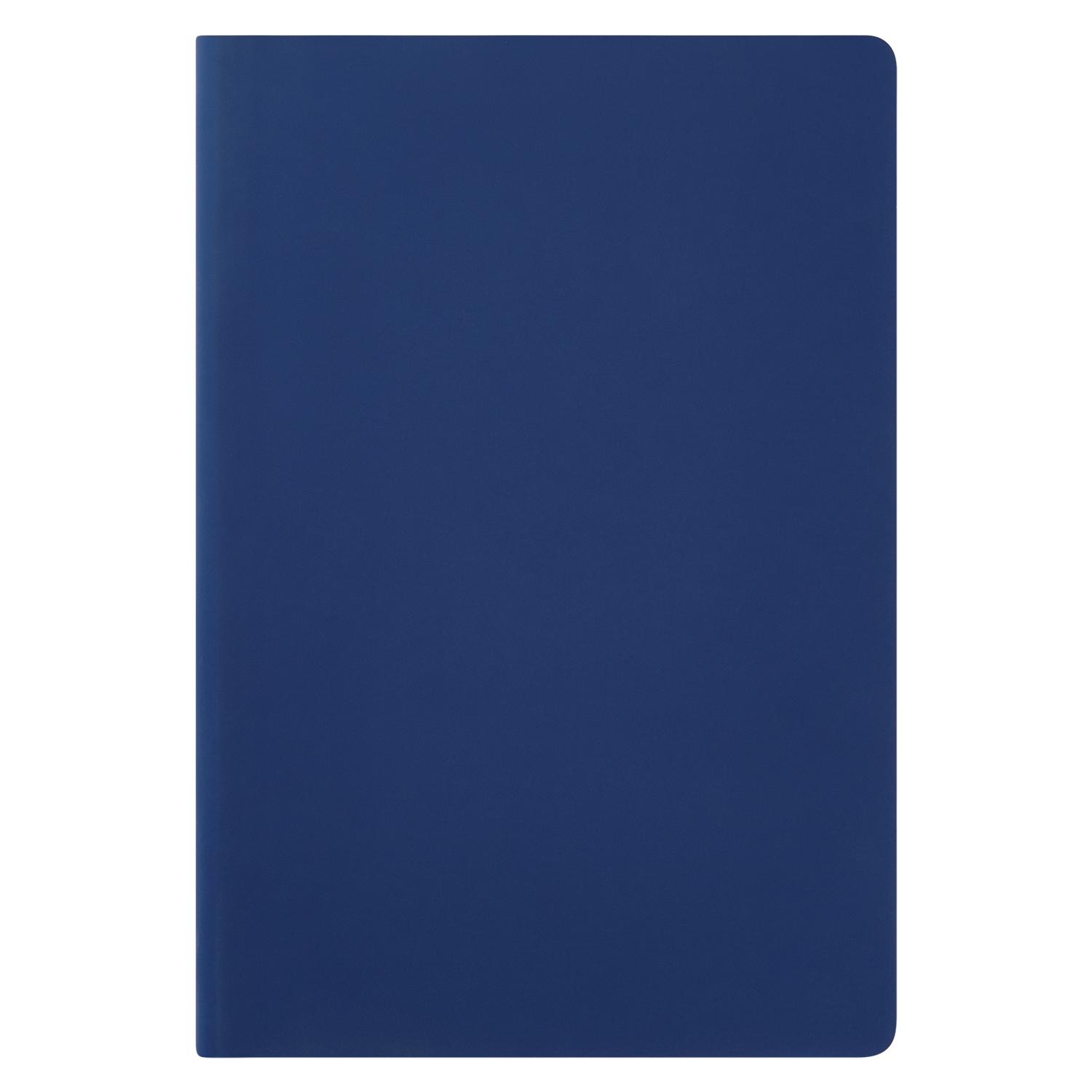 Ежедневник Spark недатированный, синий (без упаковки, без стикера, с черной подложкой, без прокраса уреза)
