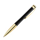 Шариковая ручка Megapolis, черная/позолота